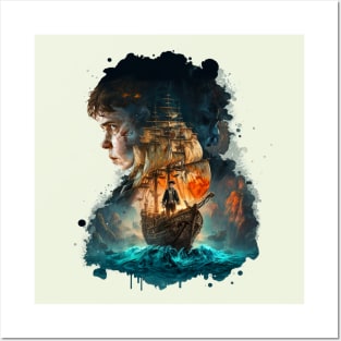 Pirate Ship - the goonies Posters and Art